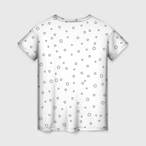 Женская футболка Милый лисенок / 3D-принт – фото 2