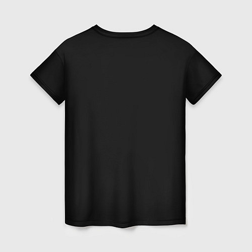 Женская футболка Скелетон / 3D-принт – фото 2