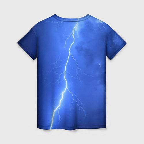 Женская футболка Nirvana: Lightning / 3D-принт – фото 2