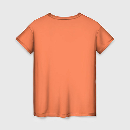 Женская футболка Геометрическая лиса / 3D-принт – фото 2