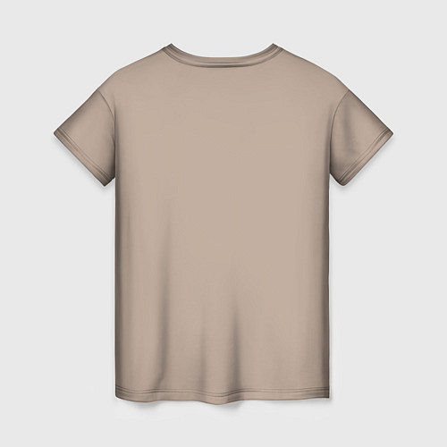 Женская футболка Геометрический орел / 3D-принт – фото 2