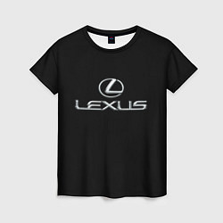 Футболка женская Lexus, цвет: 3D-принт