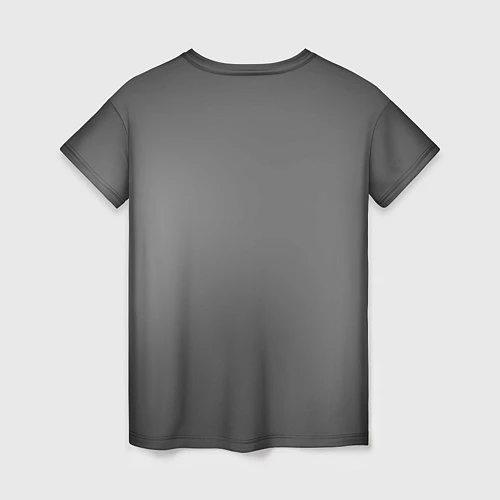 Женская футболка Енот за решеткой / 3D-принт – фото 2