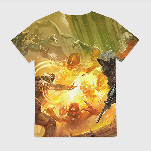 Женская футболка Destiny 2 / 3D-принт – фото 2