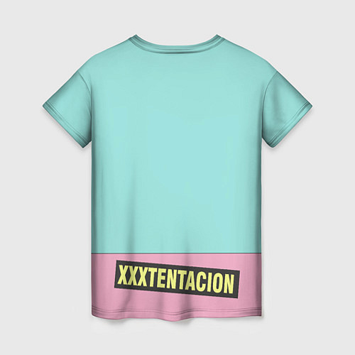 Женская футболка XXXTentacion Bus / 3D-принт – фото 2