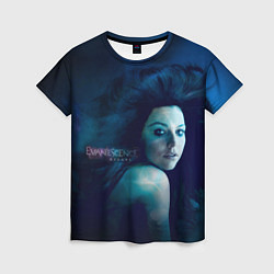 Футболка женская Evanescence, цвет: 3D-принт