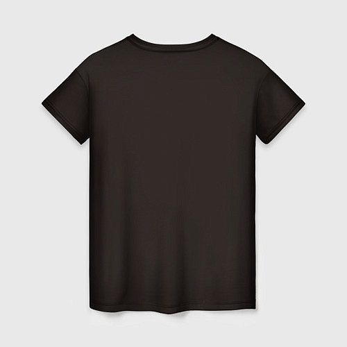 Женская футболка Дама с горностаем / 3D-принт – фото 2