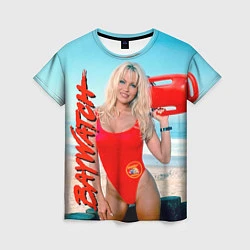 Женская футболка Baywatch: Pamela Anderson