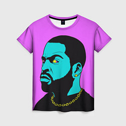 Футболка женская Ice Cube: Neon colour, цвет: 3D-принт