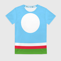 Женская футболка Республика Саха