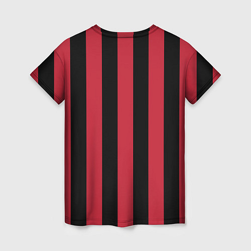 Женская футболка Milan FC: Form 2018 / 3D-принт – фото 2