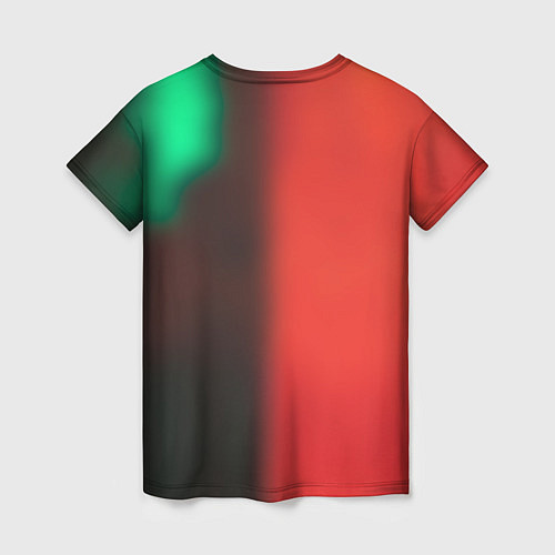 Женская футболка Dolphin Pain / 3D-принт – фото 2