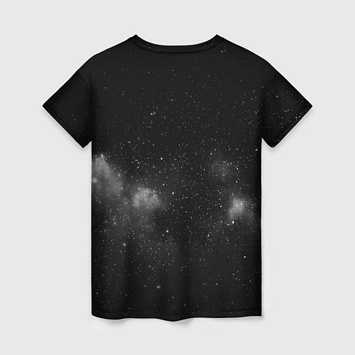 Женская футболка Космические Близнецы / 3D-принт – фото 2
