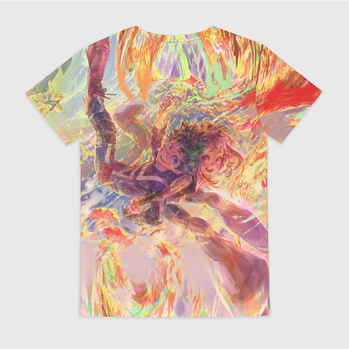 Женская футболка Моя геройская академия / 3D-принт – фото 2