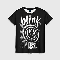 Футболка женская Blink-182, цвет: 3D-принт