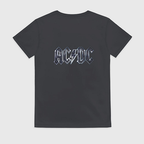 Женская футболка AC/DC: Guitarist / 3D-принт – фото 2