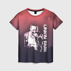Женская футболка Linkin Park Честер