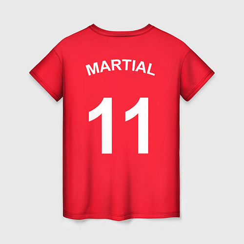 Женская футболка Man UTD: Anthony Martial / 3D-принт – фото 2