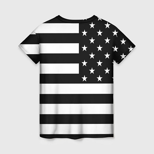 Женская футболка Символика США / 3D-принт – фото 2