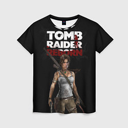 Женская футболка TOMB RAIDER