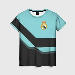 Футболка женская Real Madrid 2018 1, цвет: 3D-принт