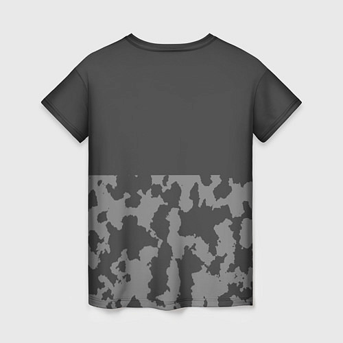 Женская футболка Родной камуфляж РФ / 3D-принт – фото 2