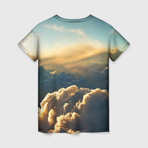 Женская футболка The XX: Clouds / 3D-принт – фото 2