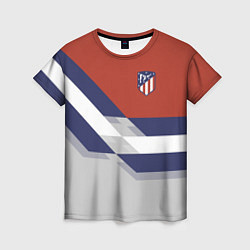 Футболка женская Atletico FC: Grey style, цвет: 3D-принт