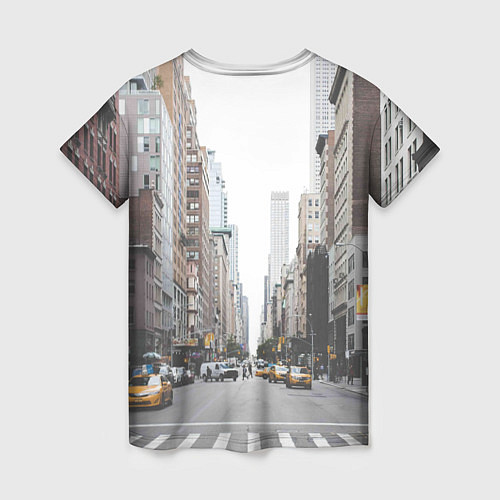 Женская футболка Nirvana City / 3D-принт – фото 2