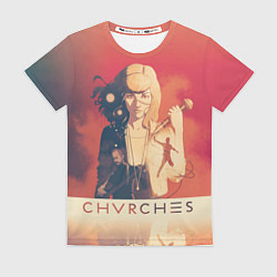 Футболка женская Chvrches Girl, цвет: 3D-принт