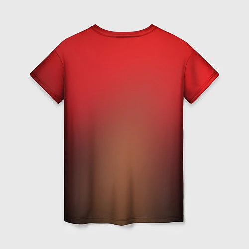 Женская футболка Дикий индеец / 3D-принт – фото 2
