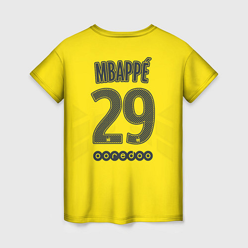 Женская футболка PSG FC: Mbappe Away 17/18 / 3D-принт – фото 2