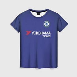 Женская футболка Chelsea FC: Hazard Home 17/18