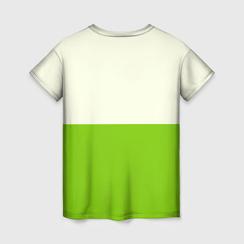 Женская футболка Символ теннисиста / 3D-принт – фото 2