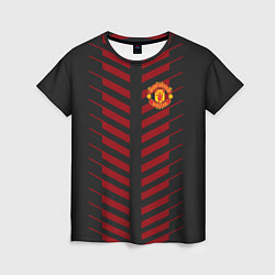 Футболка женская FC Manchester United: Creative, цвет: 3D-принт