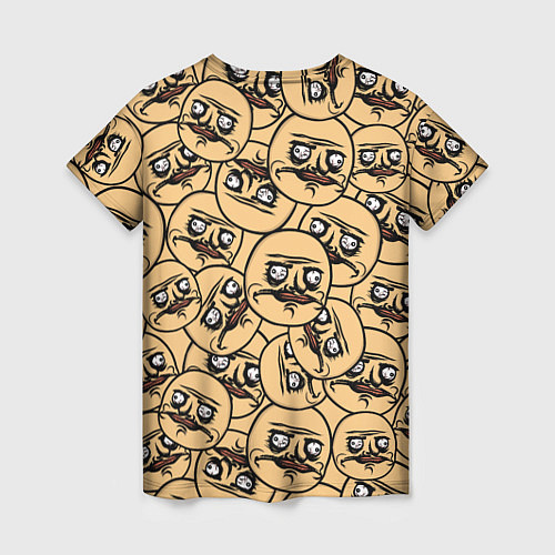 Женская футболка Me Gusta pattern / 3D-принт – фото 2