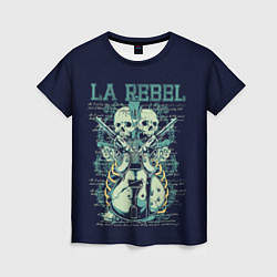 Женская футболка LA Rebel