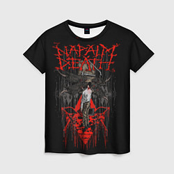 Женская футболка Napalm Death