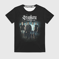 Футболка женская Stigmata Band, цвет: 3D-принт