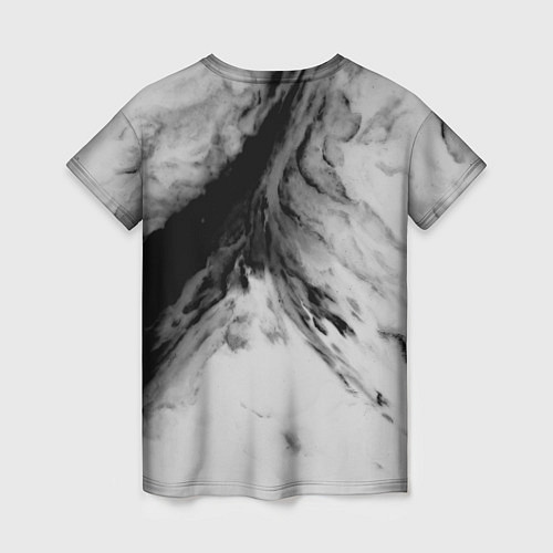 Женская футболка DOOM: Gray Fog / 3D-принт – фото 2