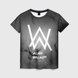 Женская футболка Alan Walker: Black Side