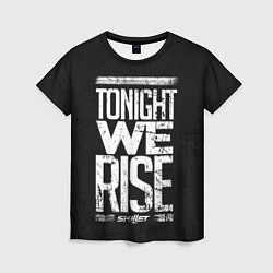 Женская футболка Skillet: We Rise