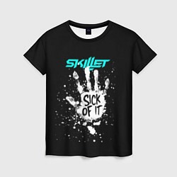 Футболка женская Skillet: Sick of it, цвет: 3D-принт