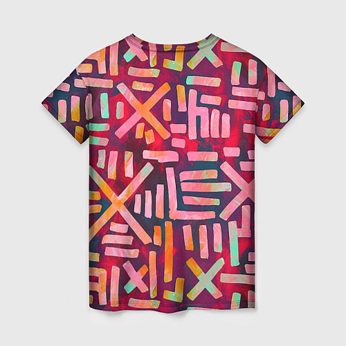 Женская футболка Geometry Etnic / 3D-принт – фото 2