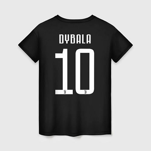 Женская футболка FC Juventus: Dybala FIFA 2018 / 3D-принт – фото 2