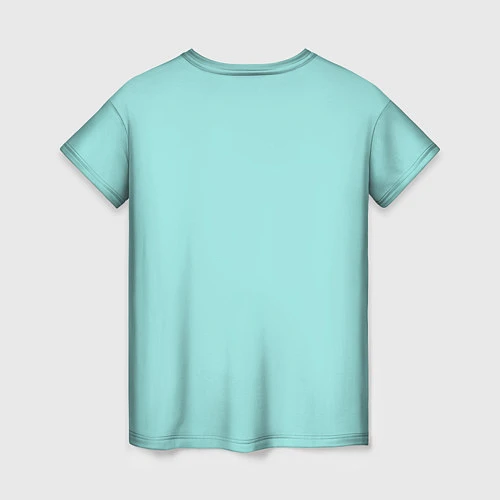 Женская футболка Влюбленный мистер енот / 3D-принт – фото 2