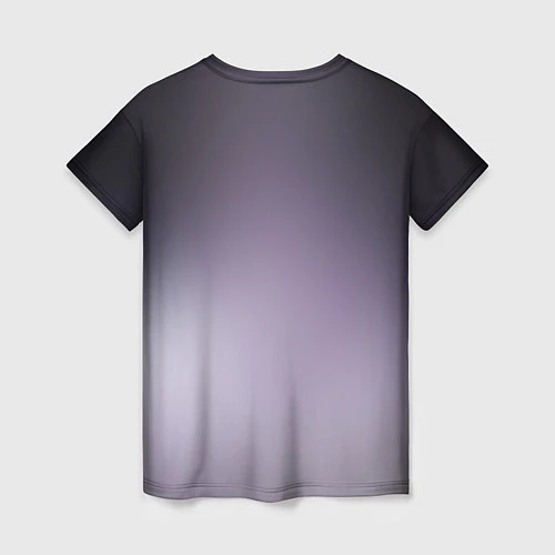 Женская футболка Violet Pony / 3D-принт – фото 2
