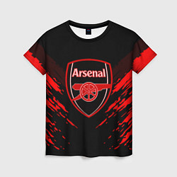 Футболка женская Arsenal FC: Sport Fashion, цвет: 3D-принт