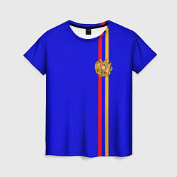 Футболка женская Армения, цвет: 3D-принт