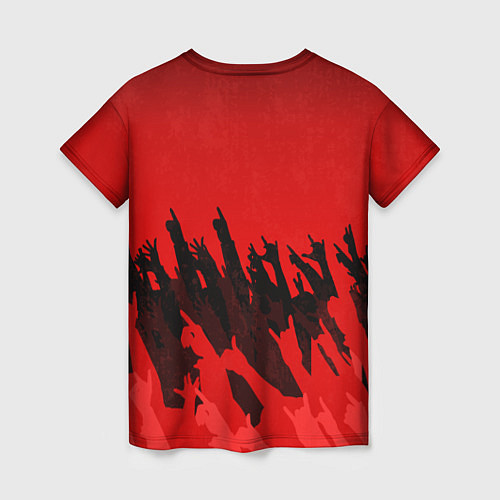 Женская футболка Агата Кристи: Высший рок / 3D-принт – фото 2